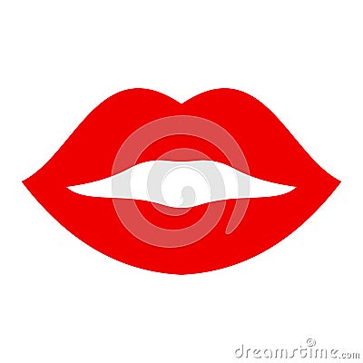 Kiss lip - stock Stock Photo